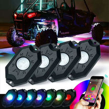 Load image into Gallery viewer, Brite-Lites LED Rock Light Kit BL-RGBROCK4 - Side View