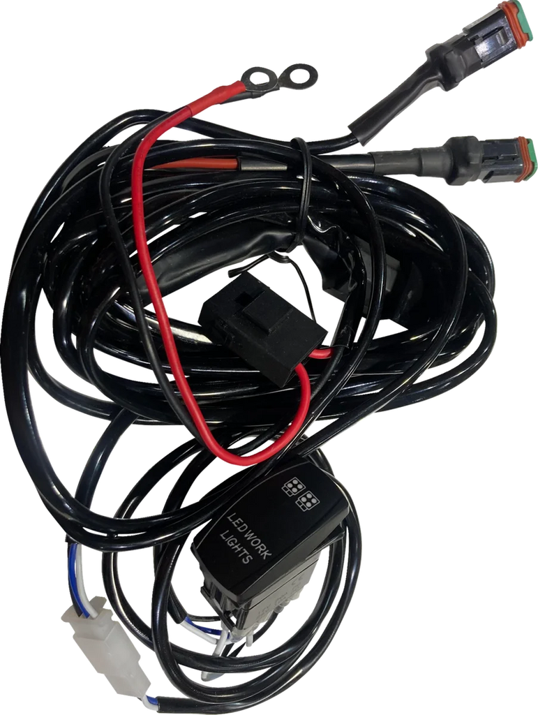Brite-Lites Rocker Switch Wiring Harness - 2 Outputs BL-WHHDR2 - Main Product View