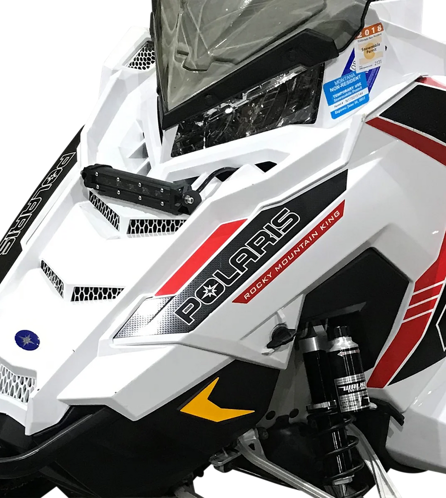 Brite-Lites Snowmobile LED Light Bar Mounting Kit /Wiring Harness BL-SNOWIR - Side View