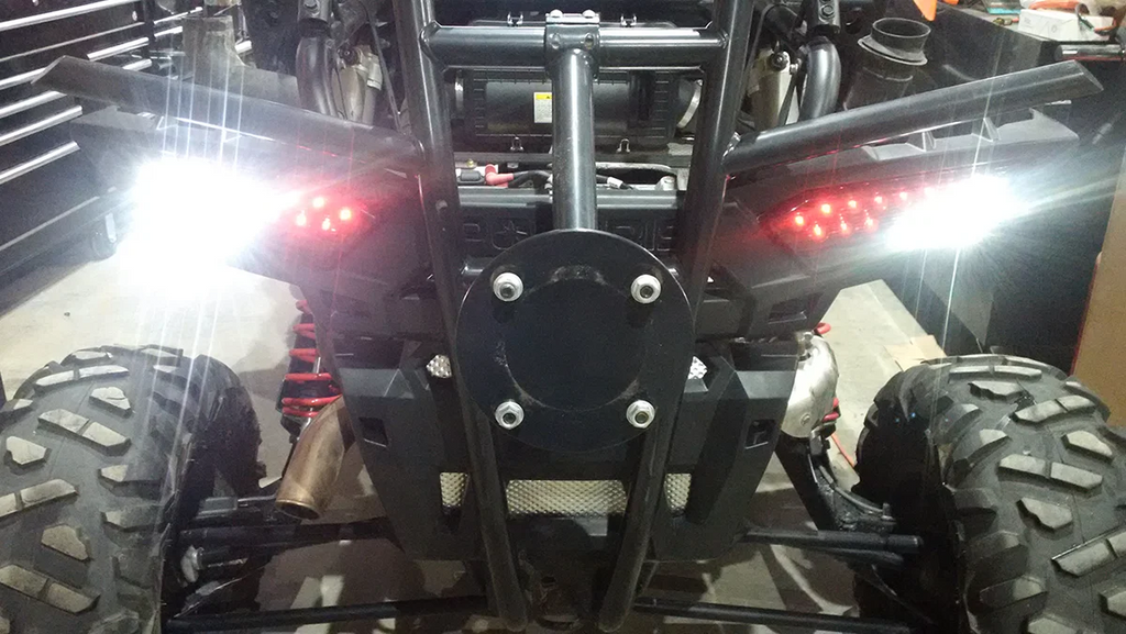 Brite-Lites Taillight Kit with Backup Light BL-RZRLEDTLS - Side View