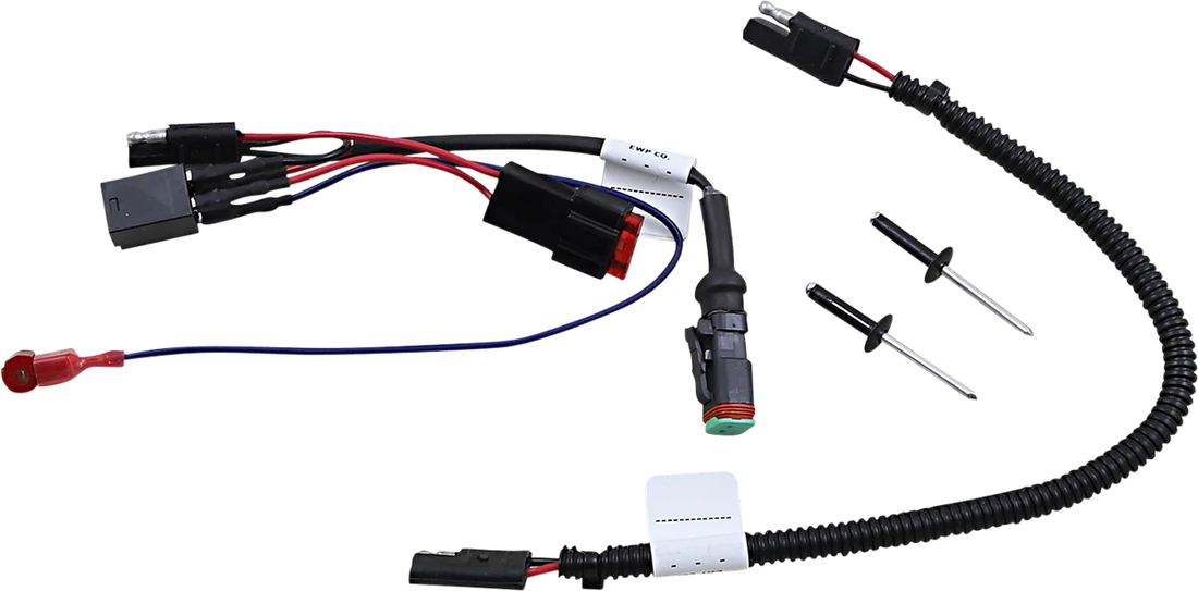 Brite-Lites Y-Adapter - Ski-Doo G4/5 Chassis BL-SNOWIRG4 - Side View