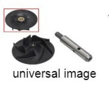 Load image into Gallery viewer, Bronco BRONCO WATER PUMP SHAFT &amp; IMPELLER AT-10094A