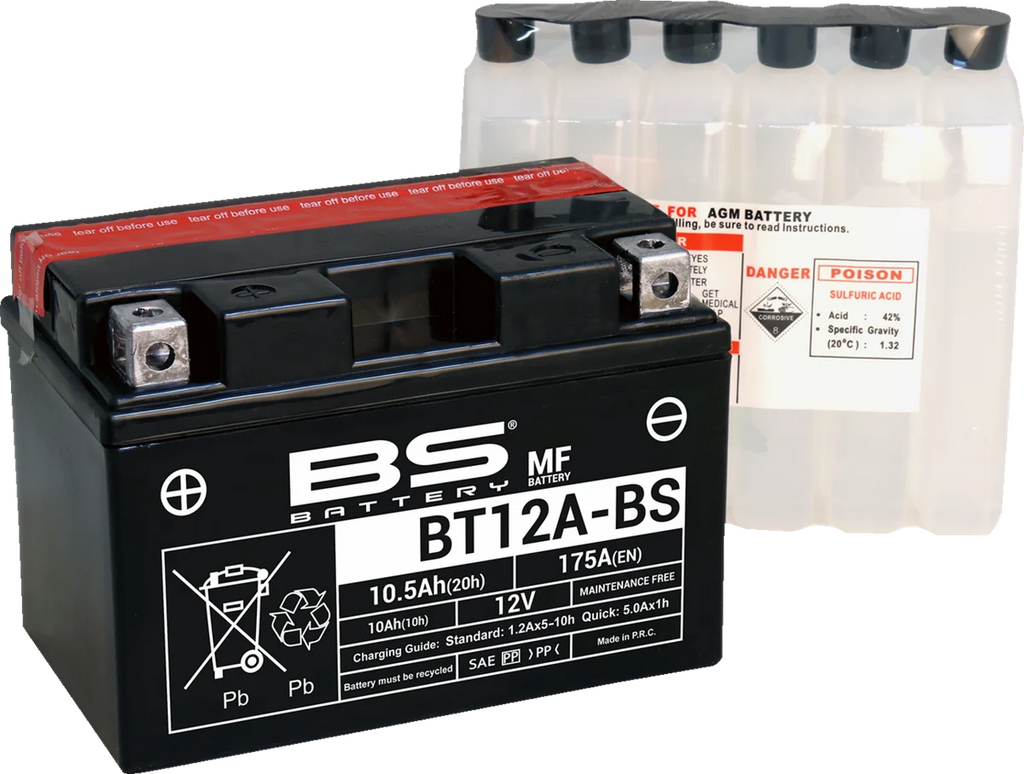BsBattery Battery - BT12A-BS (YT) 300602 - Main Product View