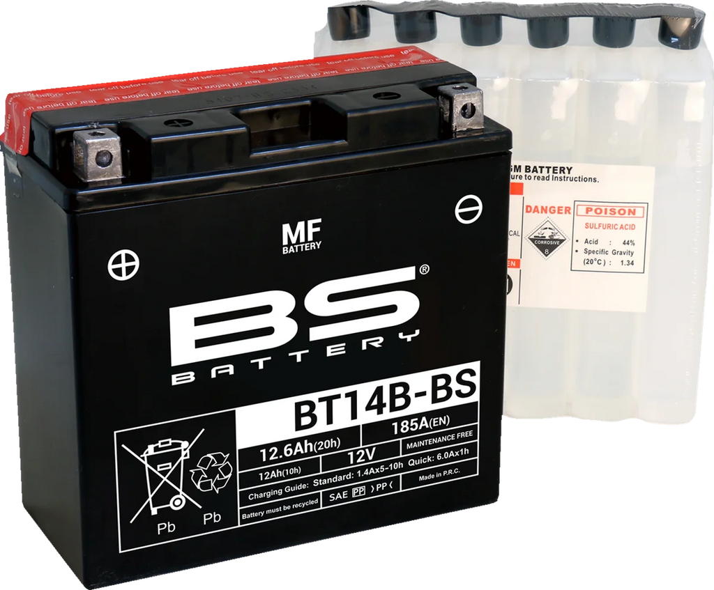 BsBattery Battery - BT14B-BS (YT) 300629 - Main Product View
