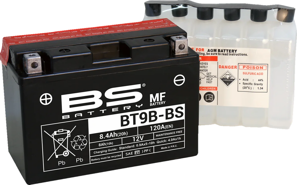 BsBattery Battery - BT9B-BS (YT) 300627 - Main Product View