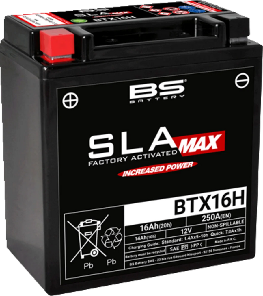 BsBattery Battery - BTX16H (YTX) 300896 - Main Product View