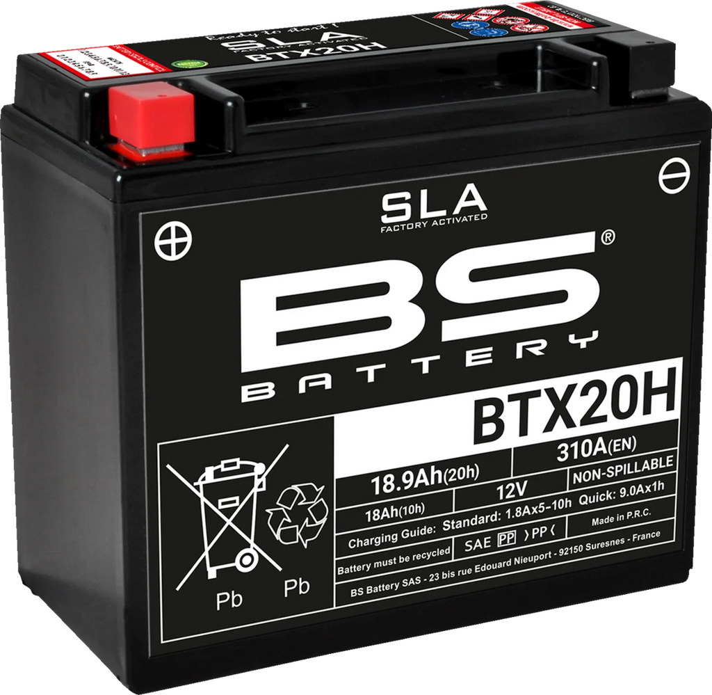 BsBattery Battery - BTX20H (YTX) 300688 - Main Product View