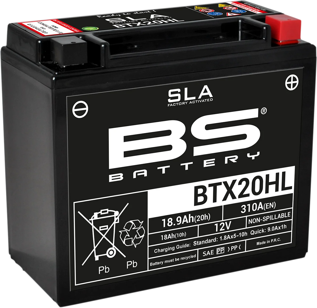 BsBattery Battery - BTX20HL (YTX) 300689 - Main Product View