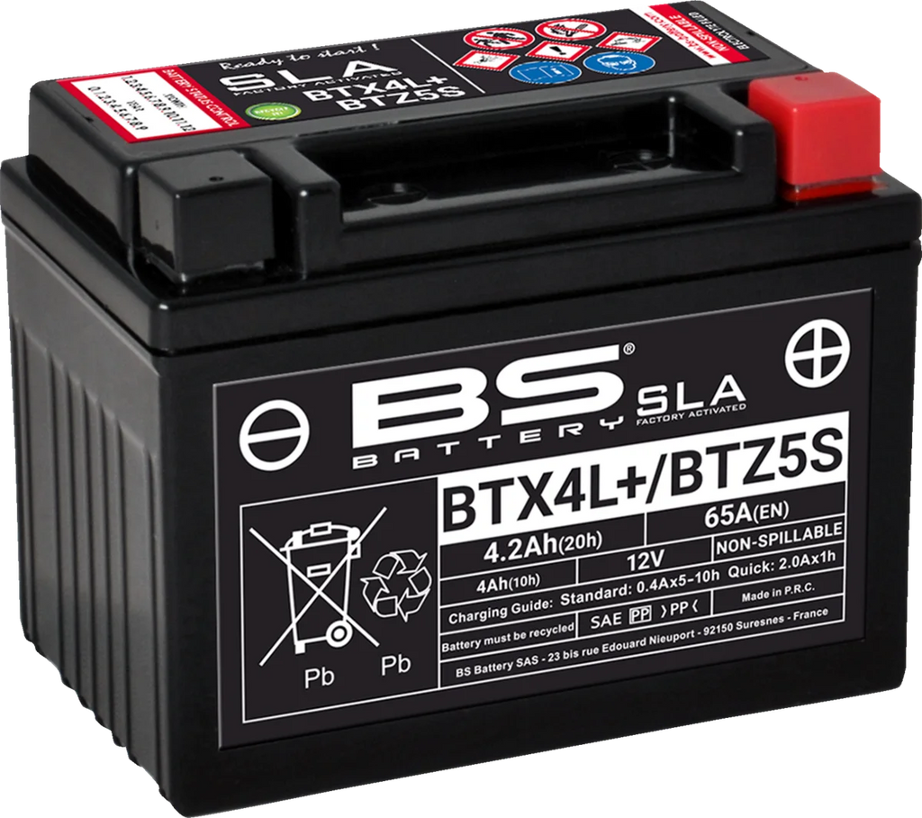 BsBattery Battery - BTX4L/BTZ5S (YTX) 300669 - Main Product View