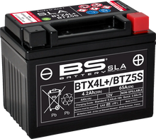 Load image into Gallery viewer, BsBattery Battery - BTX4L/BTZ5S (YTX) 300669 - Main Product View