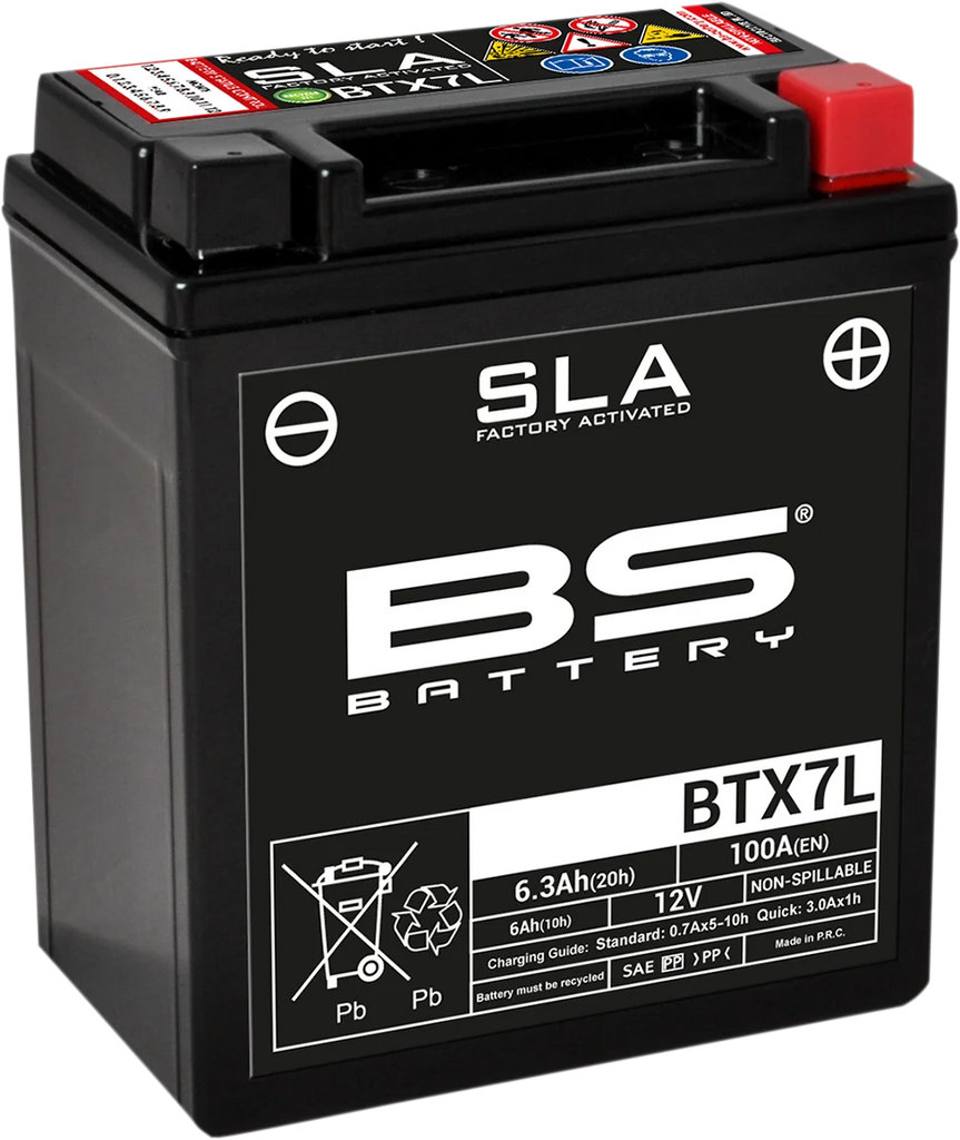 BsBattery Battery - BTX7L (YTX) 300673 - Main Product View