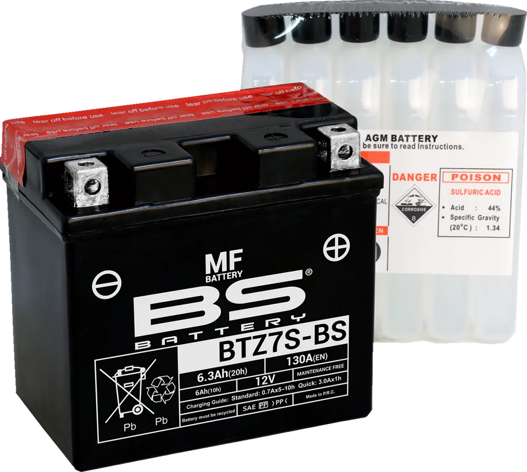 BsBattery Battery - BTZ7S-BS (YTZ) 300695 - Main Product View