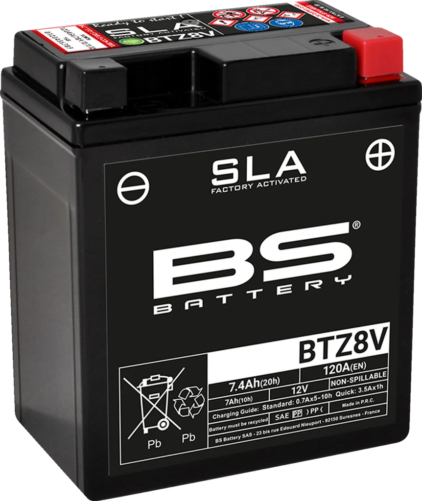 BsBattery Battery - BTZ8V (YT) 300890 - Main Product View