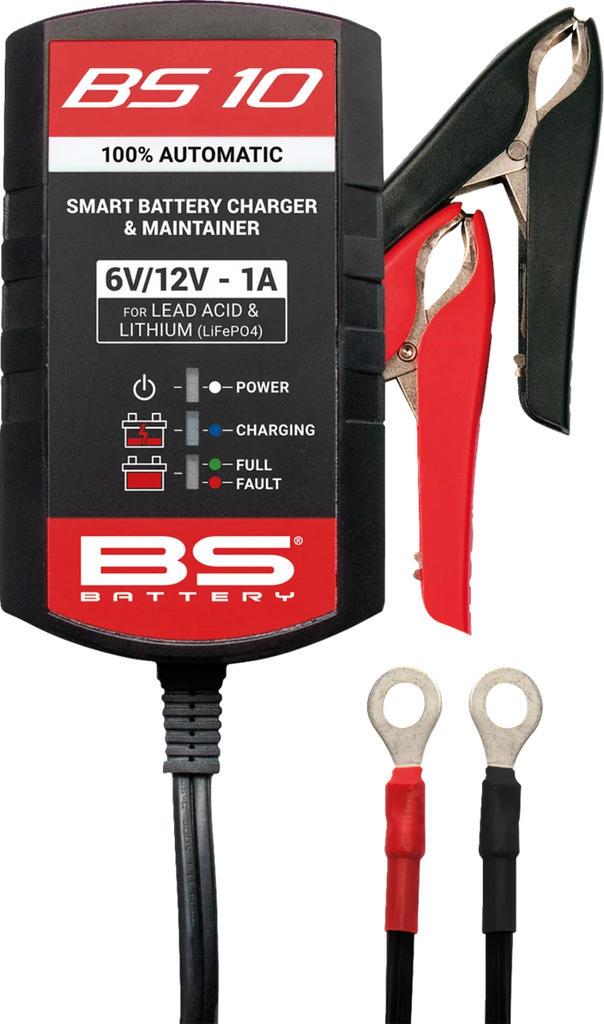BsBattery Battery Charger/Maintainer - BS 10 - 6V/12V 700571 - Main Product View