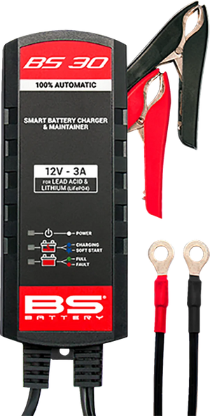 BsBattery Battery Charger/Maintainer - BS 30 - 12V 700572 - Main Product View