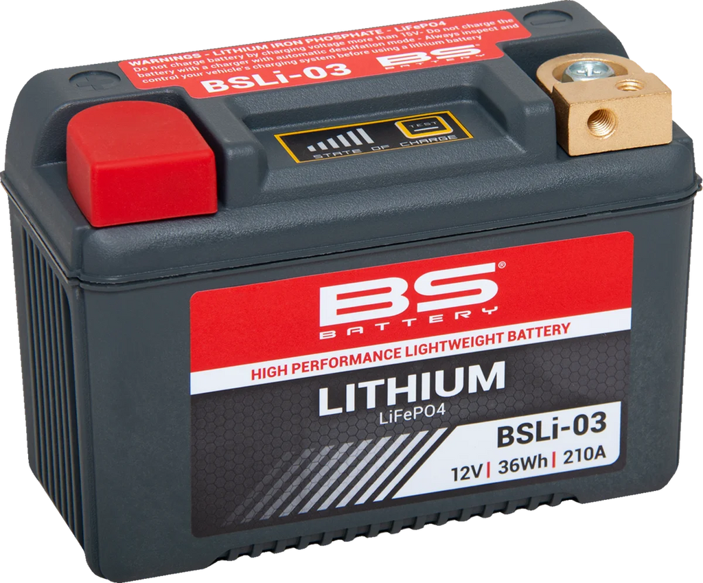 BsBattery Lithium Battery - BSLi-03 360103 - Main Product View