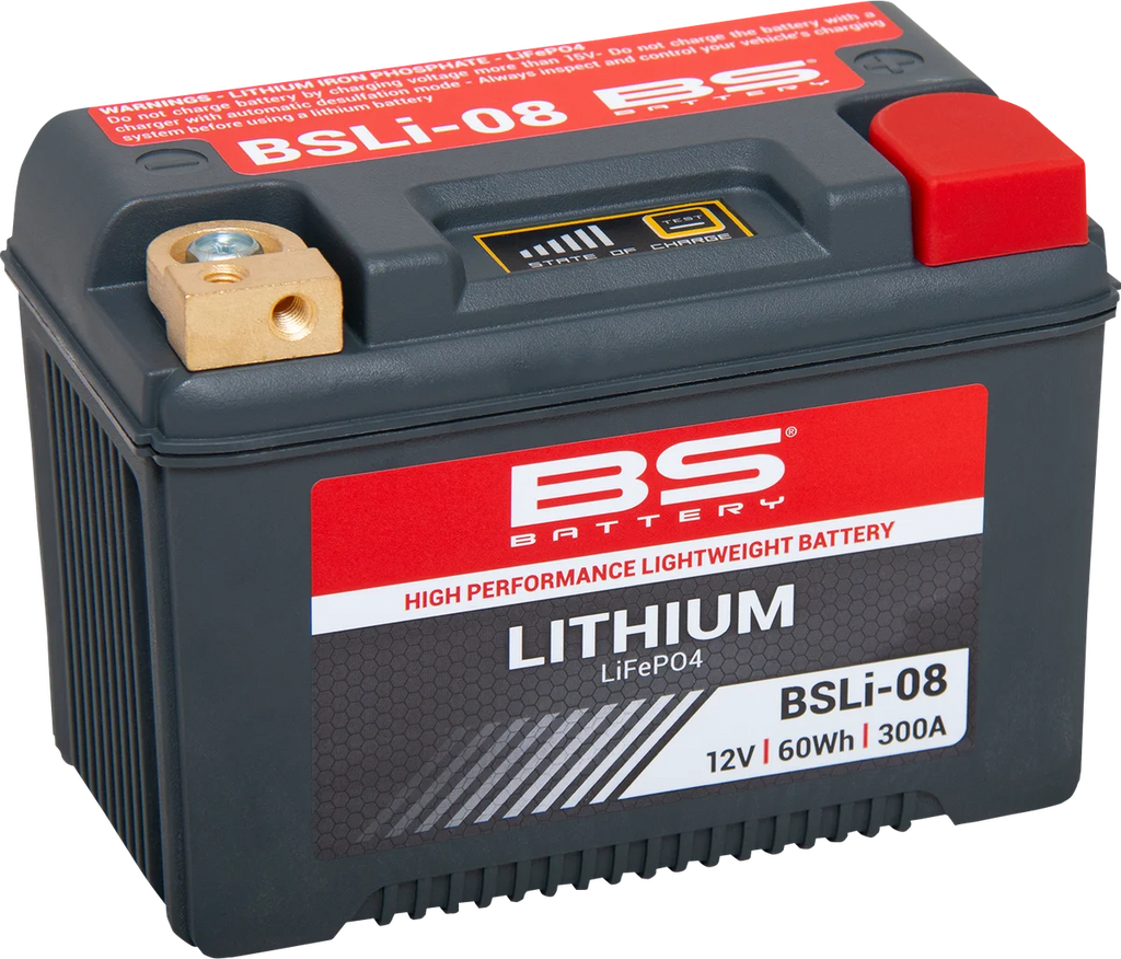 BsBattery Lithium Battery - BSLi-08 360108 - Main Product View