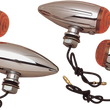 Load image into Gallery viewer, Bullet LED Marker Lights - Smooth - Amber DragSpecialties 20-6589SA-BC202 - Main Product View