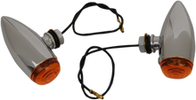 Load image into Gallery viewer, Bullet LED Marker Lights - Smooth - Amber DragSpecialties 20-6589SA-BC202 - Side View