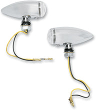 Load image into Gallery viewer, Bullet LED Marker Lights - Smooth - Clear DragSpecialties 20-6589SCLED - Main Product View