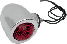 Load image into Gallery viewer, Bullet Light with Mount - Dual Filament - Red Lens DragSpecialties 162051-BC207 - Main Product View