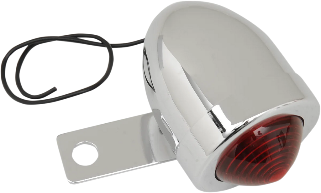 Bullet Light with Mount - Left - Chrome DragSpecialties 162092-BC207 - Main Product View