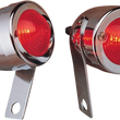 Load image into Gallery viewer, Bullet Light with Mount - Left - Chrome DragSpecialties 162092-BC207 - Side View