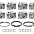 Load image into Gallery viewer, Bullet Series BBC Dome Piston Set w/Rings 4.280 Bore BBC5110-030-SET
