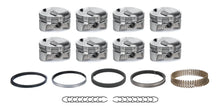 Load image into Gallery viewer, Bullet Series BBC Dome Piston Set w/Rings 4.310 Bore BBC5110-060-SET