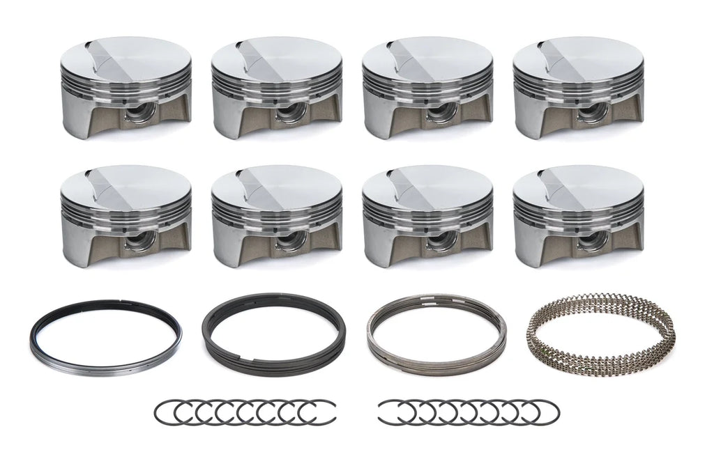 Bullet Series F/T Piston Set w/Rings 3.905 Bore BLS1009-007-SET fits GM LS