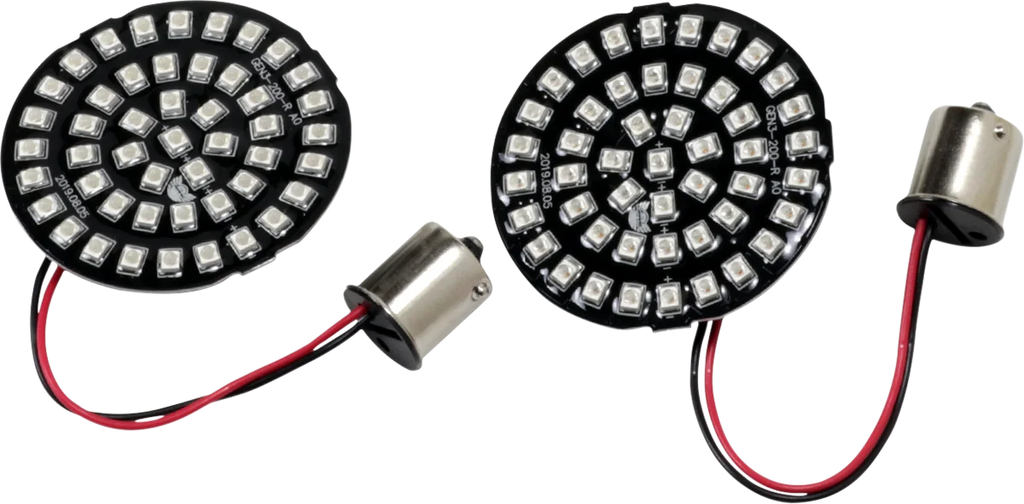 Bullet-Style Turn Signal Insert - Red DragSpecialties DS-300-R-1156 - Main Product View