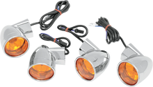 Load image into Gallery viewer, Bullet Turn Signal Lights FLT DragSpecialties 12-0224 - Main Product View