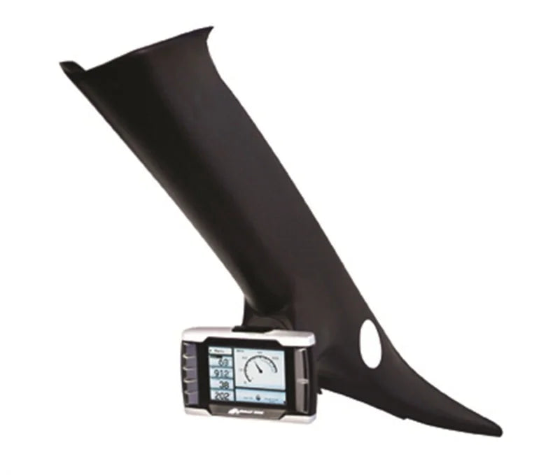 Bully Dog A-pillar Mount w/ Speaker GT PMT and WatchDog GM Silverado and Sierra 1500-3500 01-07 - Side View