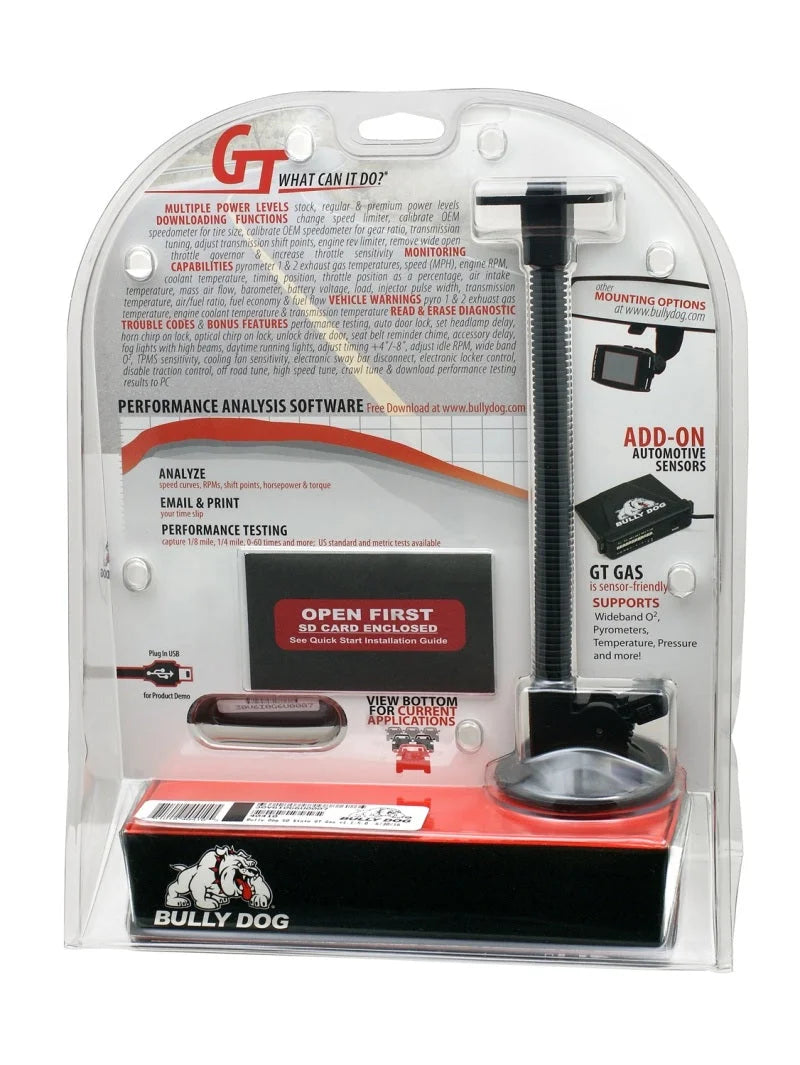 Bully Dog Triple Dog GT Gas Tuner and Gauge 50 State Legal (bd40417 is less expensive 49 State Unit) - Installation View