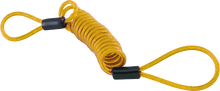 Load image into Gallery viewer, Bully Lock Reminder Disc Cable 4 ft. - Yellow - Main Product View