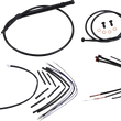 Load image into Gallery viewer, Burly Brand Cable Kit - Jail Bar - 14" Handlebars - Black Vinyl B30-1258 - Main Product View