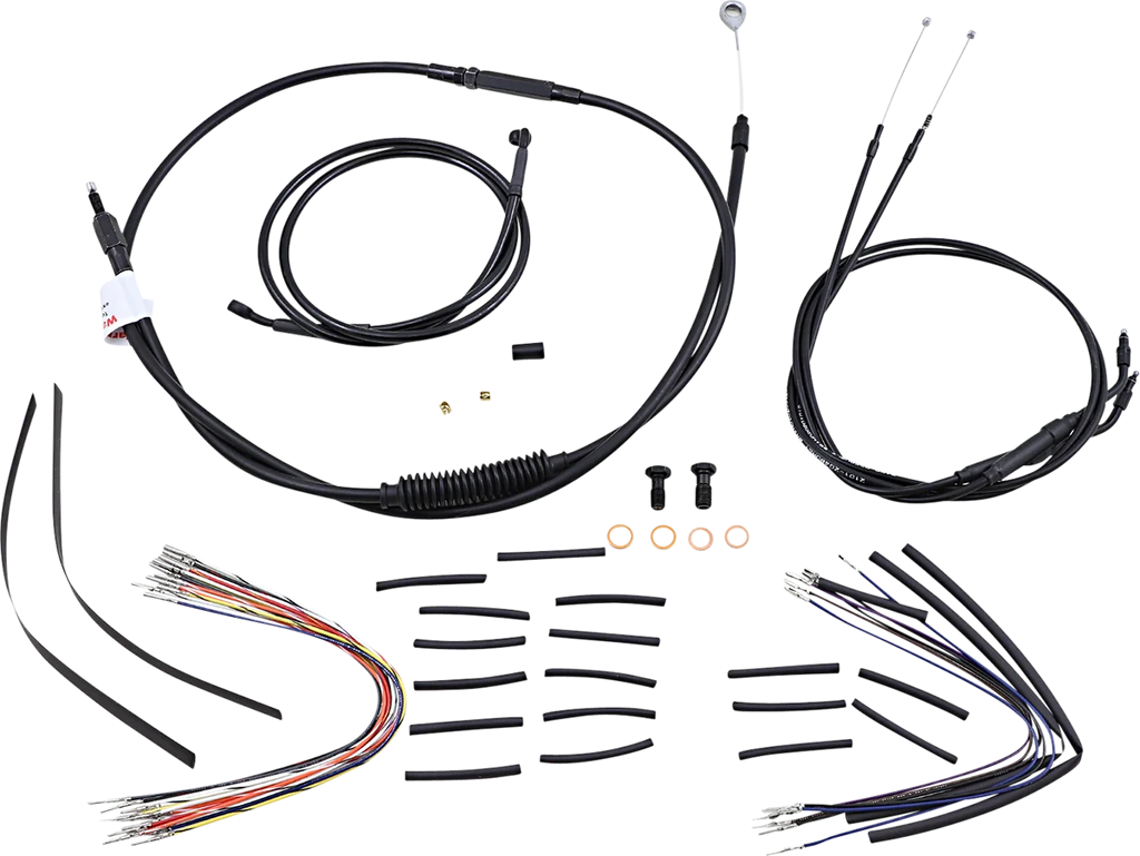 Burly Brand Control Kit - 12" Ape Hanger Handlebars B30-1036 - Main Product View