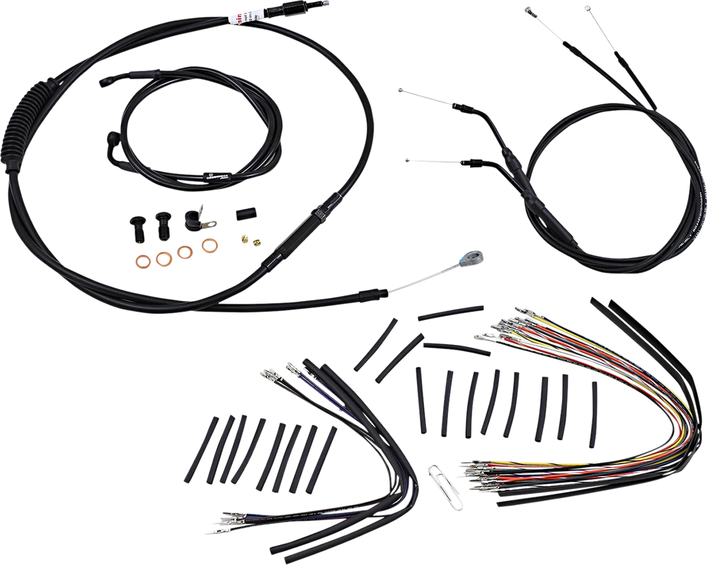 Burly Brand Control Kit - 12" Ape Hanger Handlebars B30-1045 - Main Product View