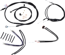 Load image into Gallery viewer, Burly Brand Control Kit - 12" Ape Hanger Handlebars B30-1106 - Main Product View