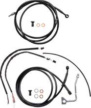 Load image into Gallery viewer, Burly Brand Control Kit - 13" Ape Hanger Handlebars - ABS B30-1234 - Main Product View