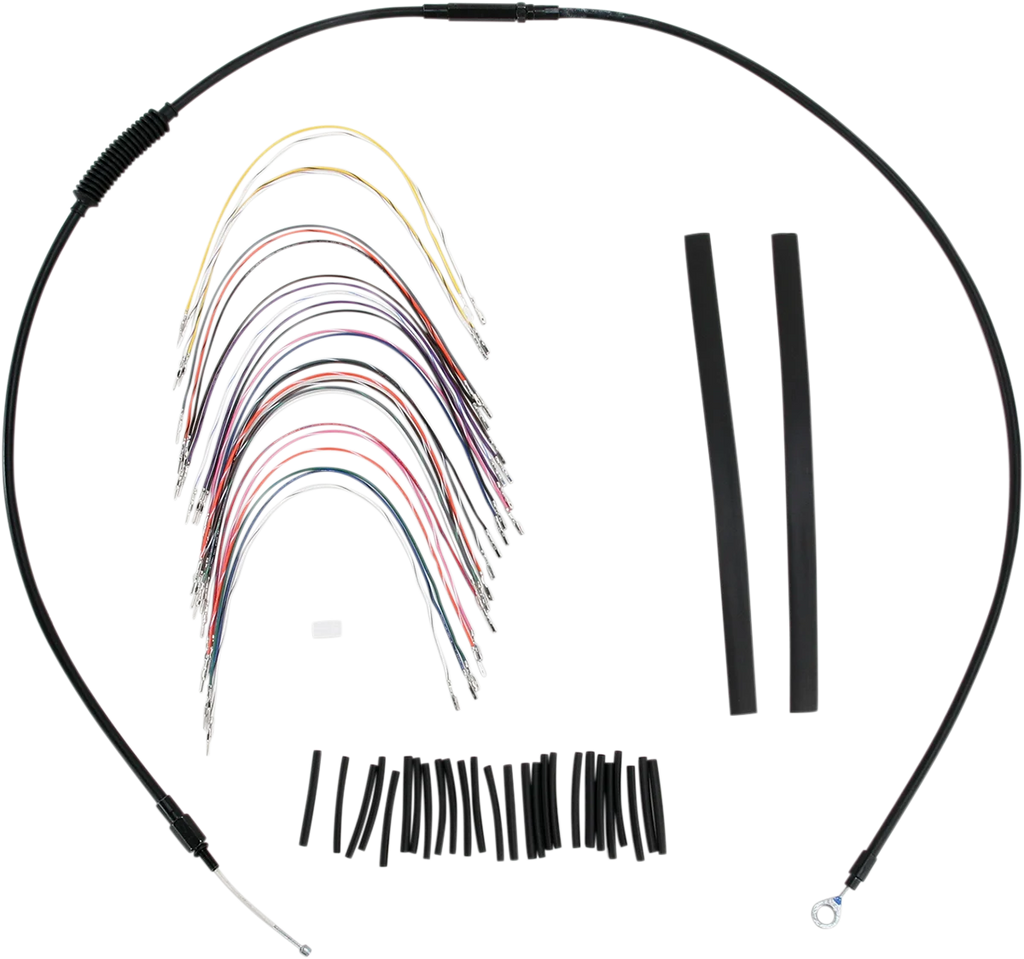Burly Brand Control Kit - 13" Ape Hanger Handlebars - ABS B30-1048 - Main Product View