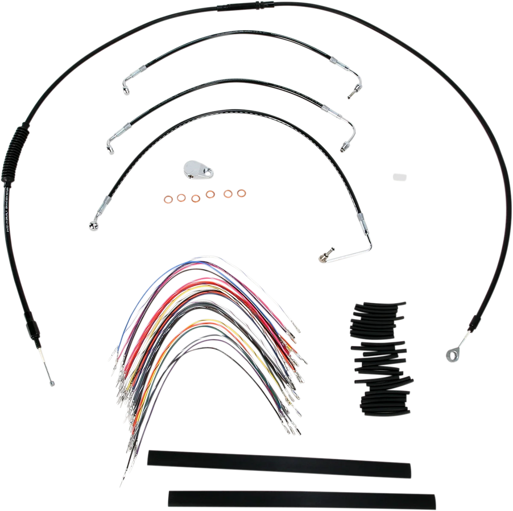 Burly Brand Control Kit - 13" Ape Hanger Handlebars B30-1032 - Main Product View