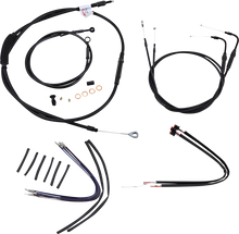 Load image into Gallery viewer, Burly Brand Control Kit - 14" Ape Hanger Handlebars - ABS B30-1124 - Main Product View