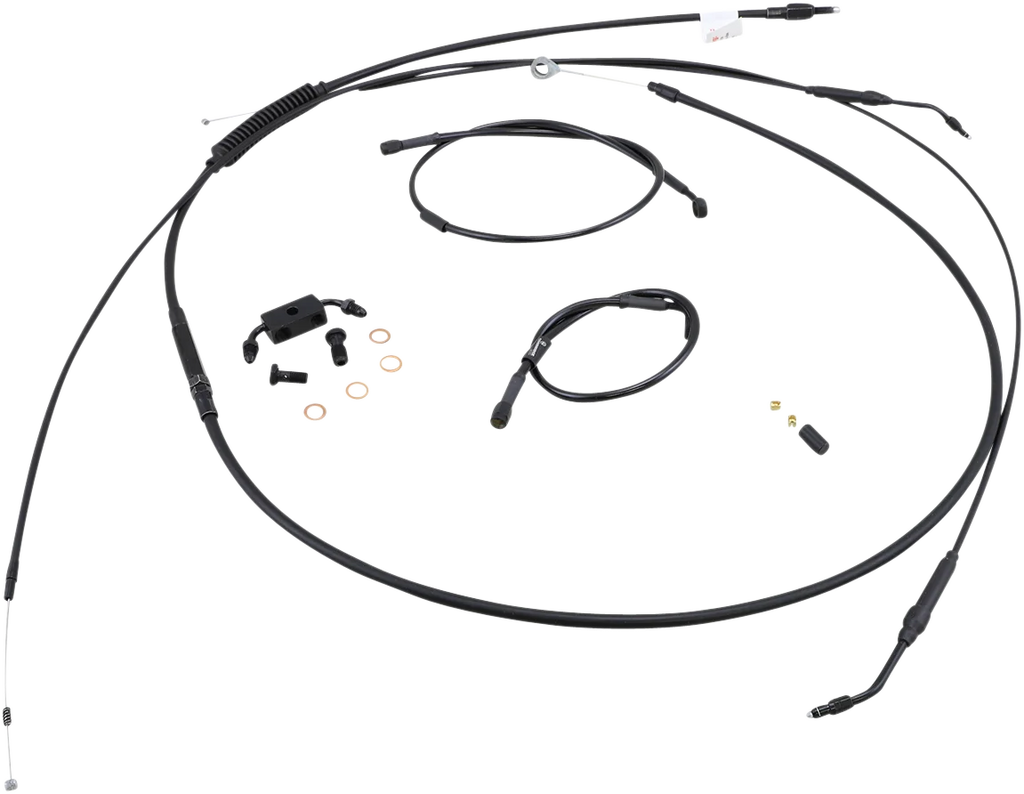 Burly Brand Control Kit - 14" Ape Hanger Handlebars - ABS B30-1122 - Main Product View
