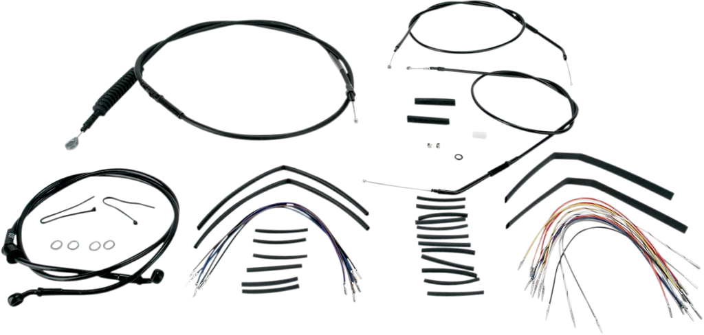 Burly Brand Control Kit - 14" Ape Hanger Handlebars B30-1002 - Main Product View