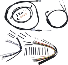 Load image into Gallery viewer, Burly Brand Control Kit - 14" Ape Hanger Handlebars B30-1012 - Main Product View