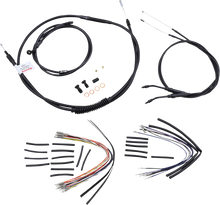 Load image into Gallery viewer, Burly Brand Control Kit - 14" Ape Hanger Handlebars B30-1037 - Main Product View