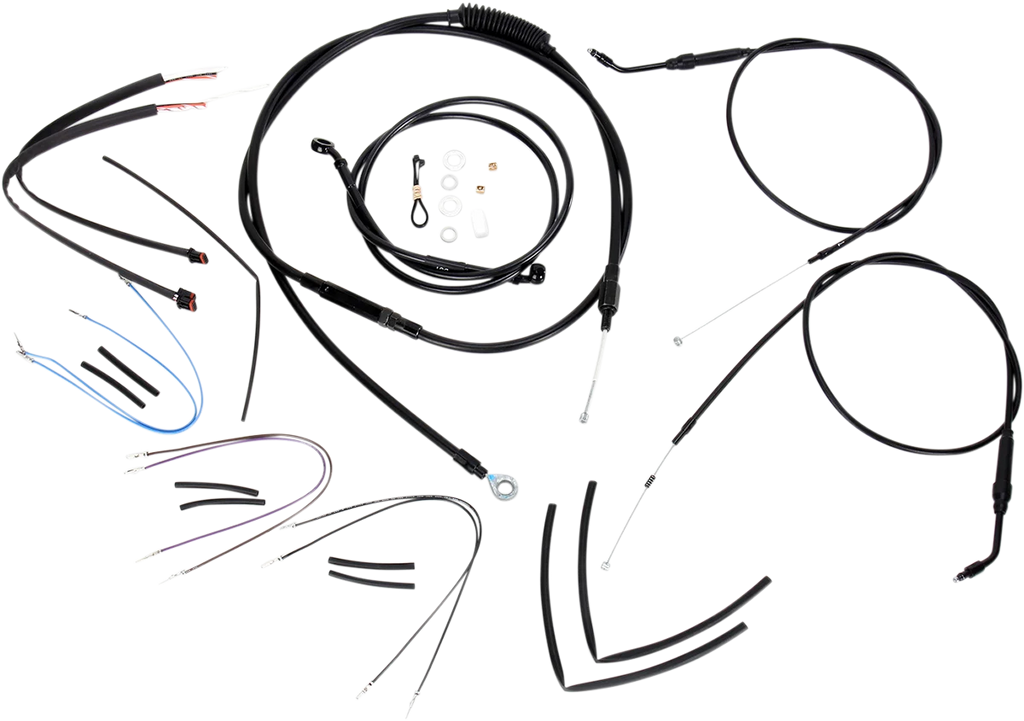Burly Brand Control Kit - 14" Ape Hanger Handlebars B30-1068 - Main Product View