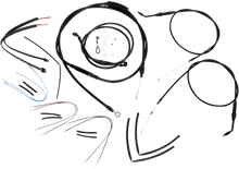 Load image into Gallery viewer, Burly Brand Control Kit - 14" Ape Hanger Handlebars B30-1068 - Main Product View