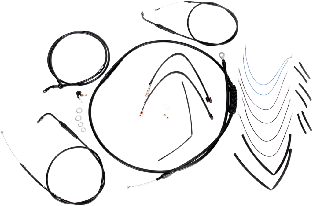 Burly Brand Control Kit - 14" Ape Hanger Handlebars B30-1070 - Main Product View